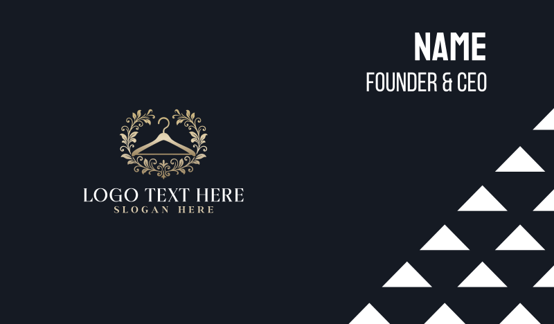 Elegant Premium Hanger Business Card