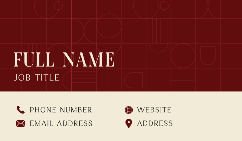 Modern Corporate Business Business Card