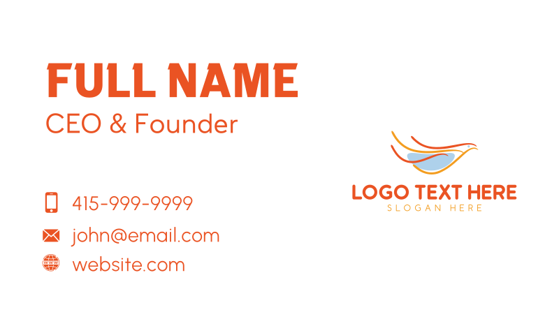 Beauty Bird Business Card