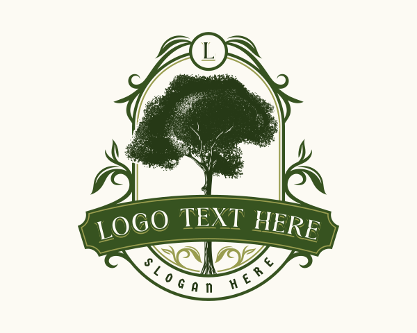 Eco Tree Agriculture Emblem