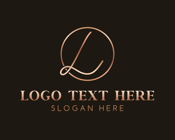 Elegant Cursive Emblem