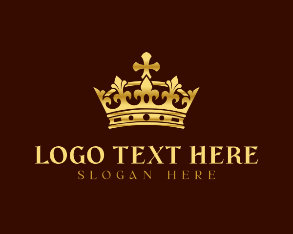 Luxurious Gold Crown