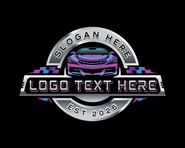 Racing Automotive Emblem