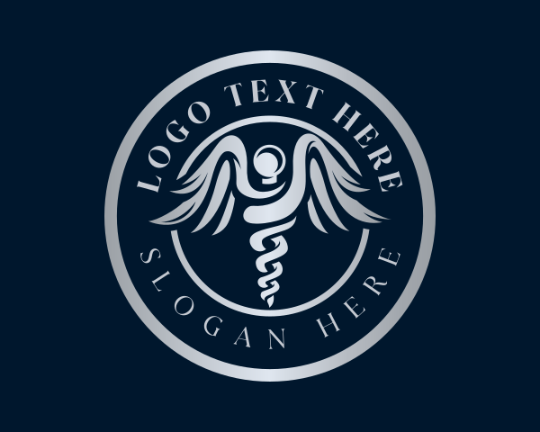 Medical Caduceus Emblem