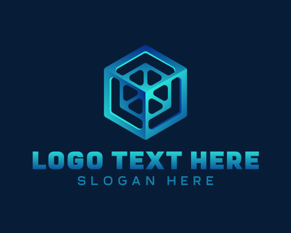 Modern Digital Cube Design