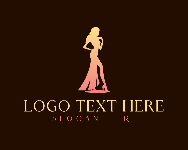 Chic Woman Couture Styling