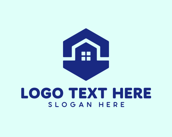 Blue Hexagon Home