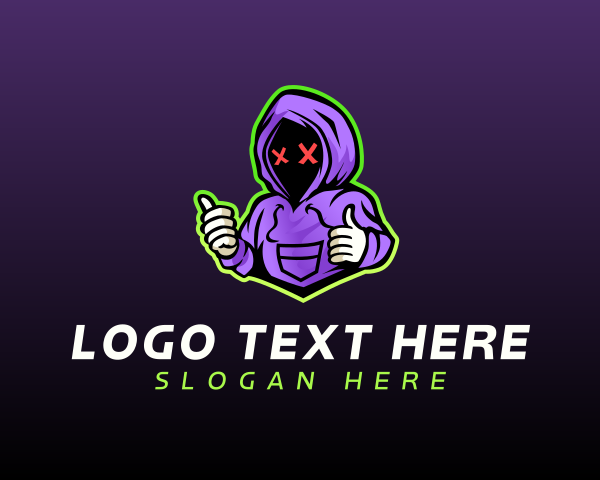 Gamer Hoodie Esports Logo